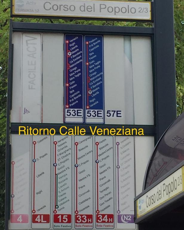 הוילה מסטרה La Calle Veneziana מראה חיצוני תמונה